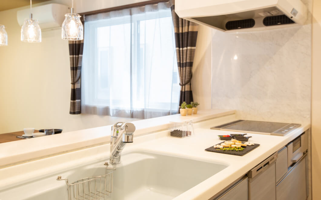 家事時短が叶う多機能キッチン